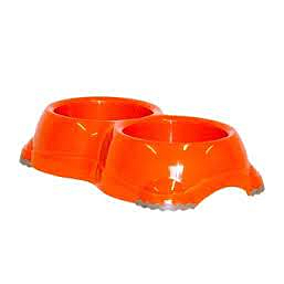Double Smarty Bowl Nr2 orange/kiwi/green