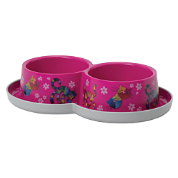 double trendy dinner - 2 x 350 ml friends forever Hot Pink