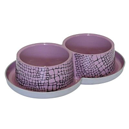 Trendy dinner wildlife pink 2x350ml