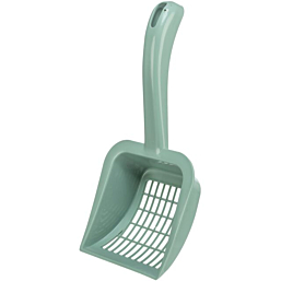 Litter scoop for silikate litter, granules, L