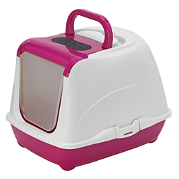 Cat litterbox Flip Cat 50x39x37cm Hot Pink