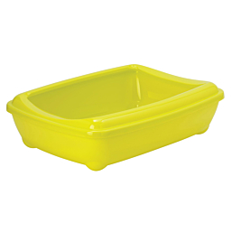 Cat litterbox Arist-o-Tray + Rim Jumbo Lemon