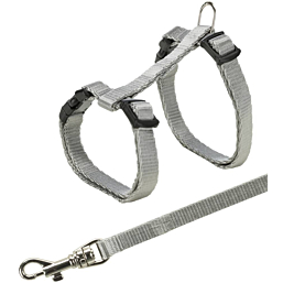 Junior kitten harness with leash, 19–31 cm/8 mm, 1.20 m