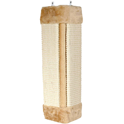 Scratching board for corners, 23 × 49 cm, natural/beige