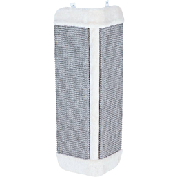 Scratching board for corners, 32 × 60 cm, grey/light grey