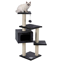 Cat Tower Palamos 109cm dark grey