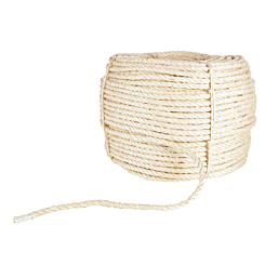 Sisal rope (roll: 220 m), 1 m/ø 10 mm
