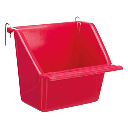 Hanging bowl with wire holder, plastic, 130 ml/8 × 7 cm