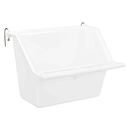 Hanging bowl with wire holder, plastic, 200 ml/11 × 9 cm