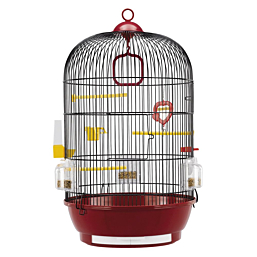 Bird cage Diva 40x71cm Rounded black