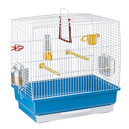 Bird cage Rekord 2 40x24x41cm white