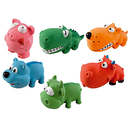 Toy for dogs latex Animals 9cm PA 5539 random color