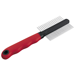 GRO 5864 Steel comb 19 x 5cm