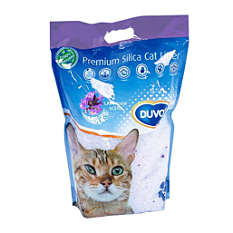 Cat litter, Premium Silica Cat Lavender 5L