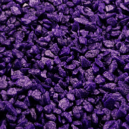 Aquarium gravel Glamour Stone/Urban 6-9mm 2kg purple
