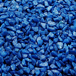 Aquarium gravel Glamour Stone/Ocean 6-9mm 2kg blue