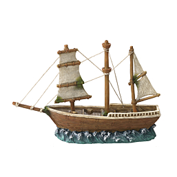 Aquarium decoration Sailor Ship 2 23x6,5x15cm