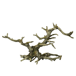 Aquarium decoration Bonsai without leaves 35,5x10x17,5cm grey