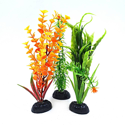 Plastic plant PL-135 3pcs