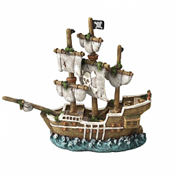 Aquarium decoration Sailor Ship 1 21x7x18cm