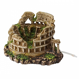 Aquarium decoration Colosseum with airstone ML 23x19,5x13cm