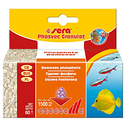 Filter media sera Phosvec Granulat 60g