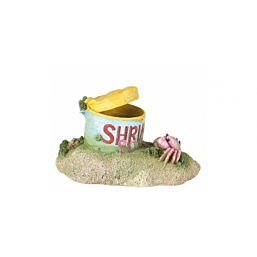 ****Aquarium decoration Can of Shrimps 14cm.