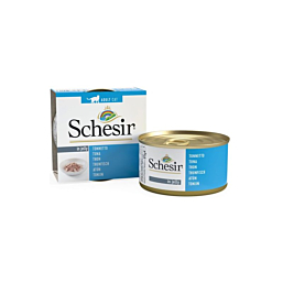 Schesir Complete Nutrition с тунцом в желе 85г влажный корм для котов
