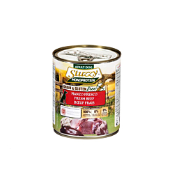 Complete (wet) feed STUZZY Dog Monoprotein 800 gr. Can Beef