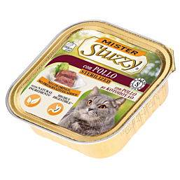Полноценный корм (консервы) MISTER STUZZY Cat 100гр для стерилизованных