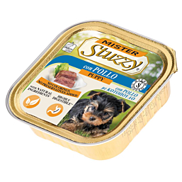 Complete (wet) feed MISTER STUZZY Dog 150 gr Alu Tray Puppy