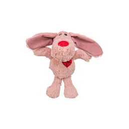 Koera mänguasi Koer, plüüs, 28 cm, roosa