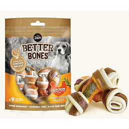 Zeus soft treats Chicken wrapped bones 9pcs