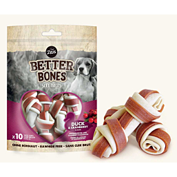 Zeus soft treats Duck&Cranberry flavor bones 10pcs
