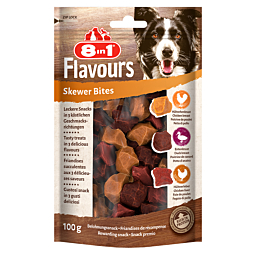 8in1 Flavours Skewer Bites 100g