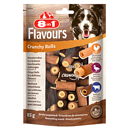 Koera maius 8in1 Flavours krõmpsuvad rullid 85g