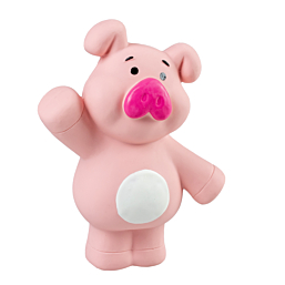 Dog toy latex Pork pink 10x5,5x12cm