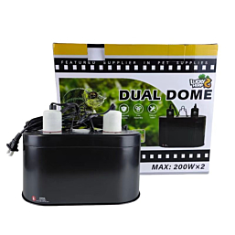 Terrarium lampshade Lucky Herp Dual Dome 2x200W