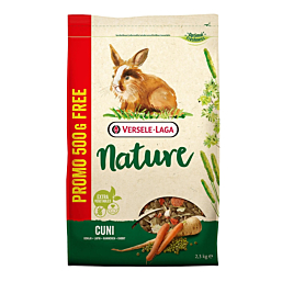 Полноценный корм NATURE Cuni Promo 1,8+0,5 кг для кроликов