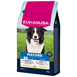 EUKANUBA Mature kanalihaga keskmistele koertele 12 kg