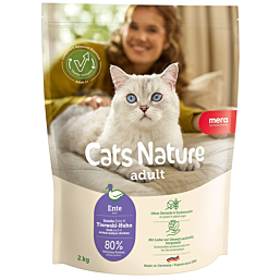 Mera Cats Nature Adult kuivtoit kassidele pardiga 2kg