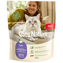 Mera Cats Nature Adult kuivtoit kassidele pardiga 400g