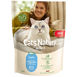 Mera Cats Nature Adult kuivtoit kassidele forelliga 2kg