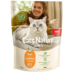 Mera Cats Nature Adult kuivtoit kassidele kanaga 2kg