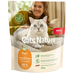 Mera Cats Nature Adult kuivtoit kassidele kanaga 400g