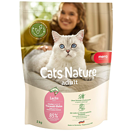 Mera Cats Nature Adult kuivtoit kassidele lõhega 2kg