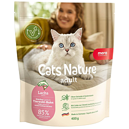 Mera Cats Nature Adult kuivtoit kassidele lõhega 400g