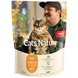Mera Cats Nature Senior kuivtoit kassidele kanaga 2kg