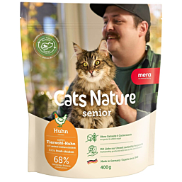 Mera Cats Nature Senior kuivtoit kassidele kanaga 400g