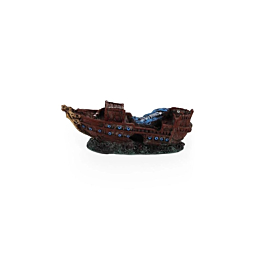 Aquarium decoration Sunken Ship 21x5.7x7.4cm